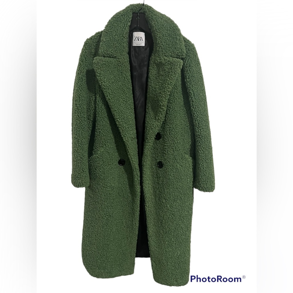 Zara Teddy Sherling Coat super soft & cozy jacket!